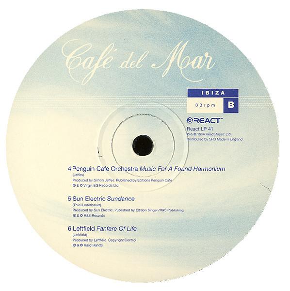 Various Artists - Cafe Del Mar Ibiza - Double Lp