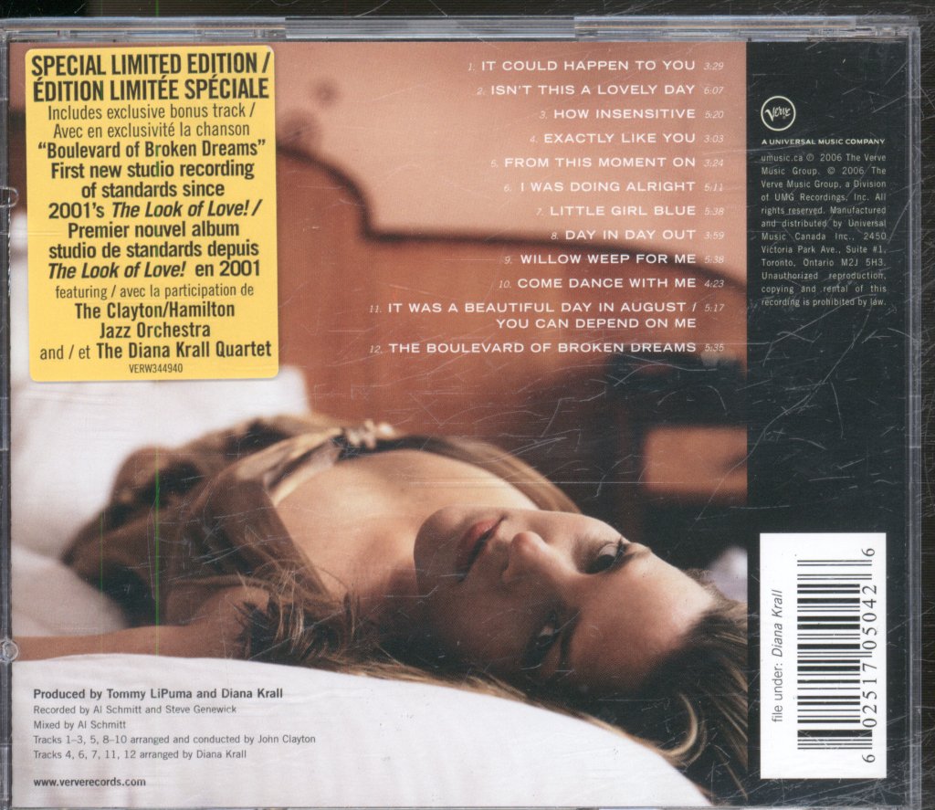 Diana Krall - From This Moment On - Cd