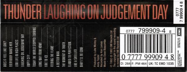 Thunder - Laughing On Judgement Day - Cassette