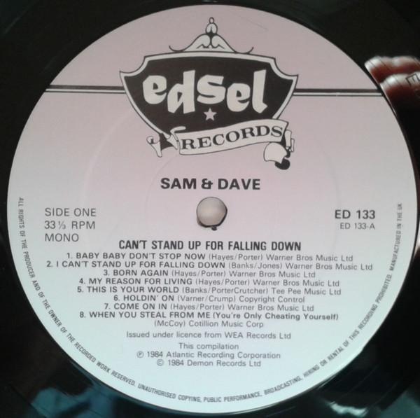 Sam & Dave - Can't Stand Up For Falling Down - Lp