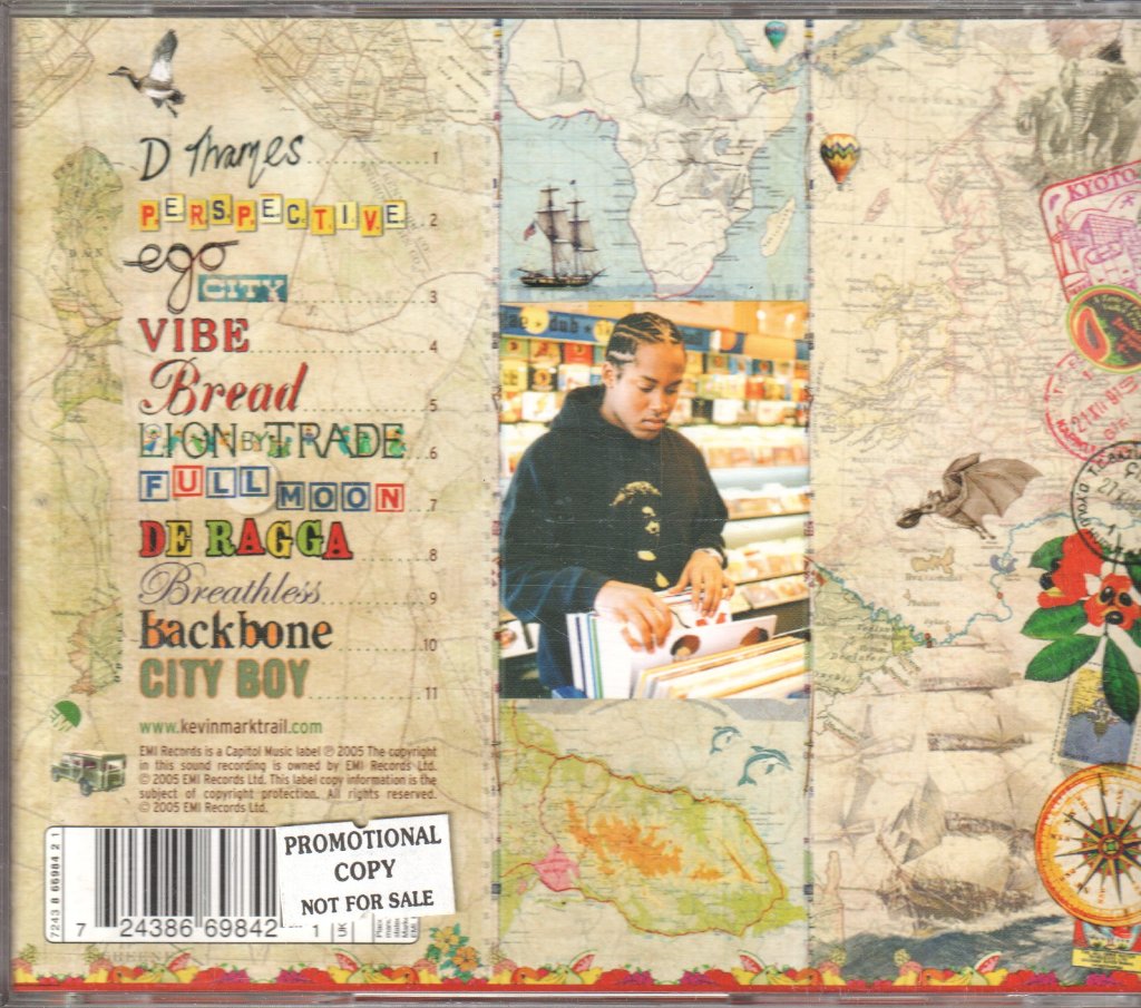 Kevin Mark Trail - Just Living - Cd