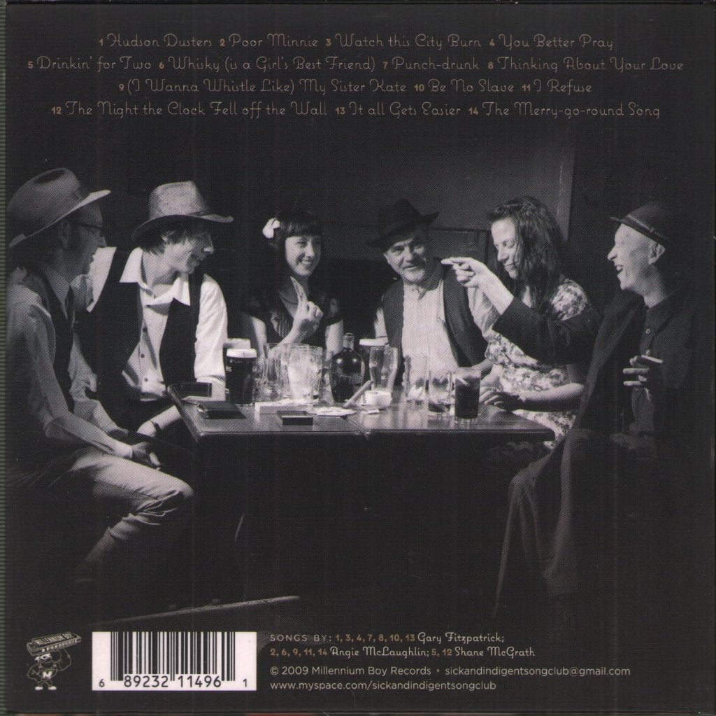 Sick And Indigent Song Club - Punch Drunk - Cd