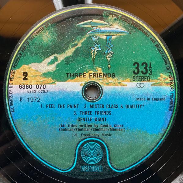 Gentle Giant - Three Friends - Lp
