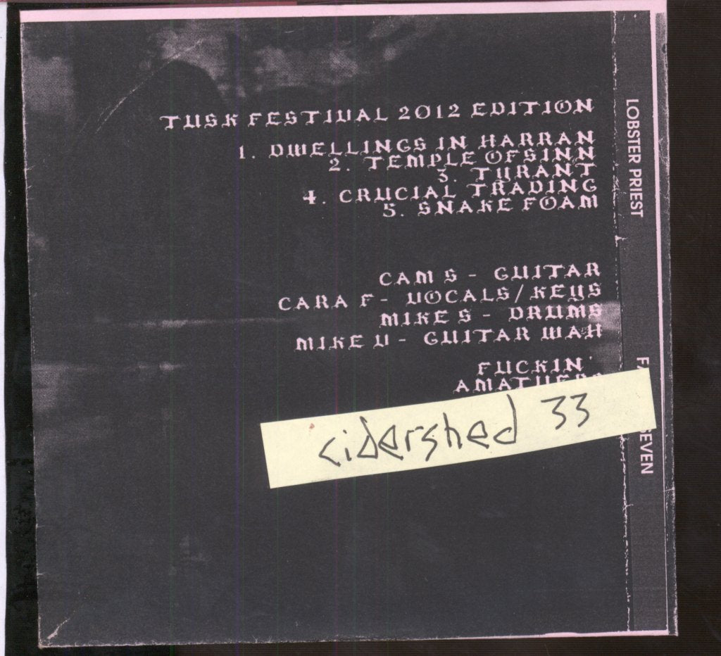 Lobster Priest - Total Ghost Food - Cdr
