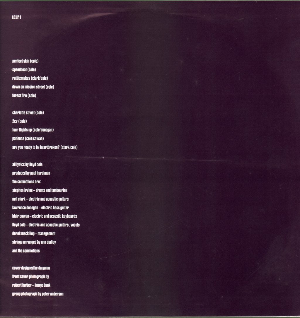 Lloyd Cole And The Commotions - Rattlesnakes - Lp