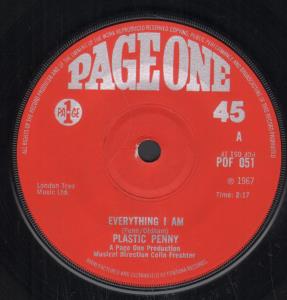 Plastic Penny - Everything I Am - 7 Inch