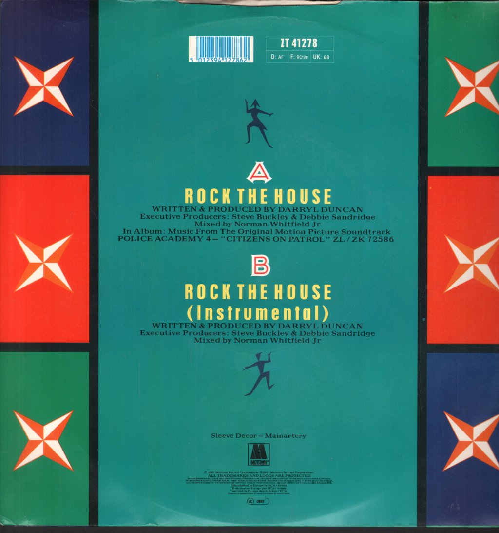 Darryl Duncan - Rock The House - 12 Inch