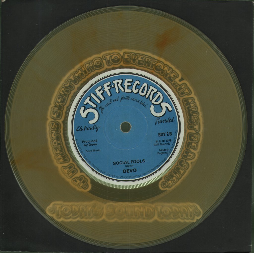 Devo - Be Stiff - 7 Inch