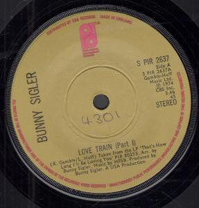 Bunny Sigler - Love Train - 7 Inch