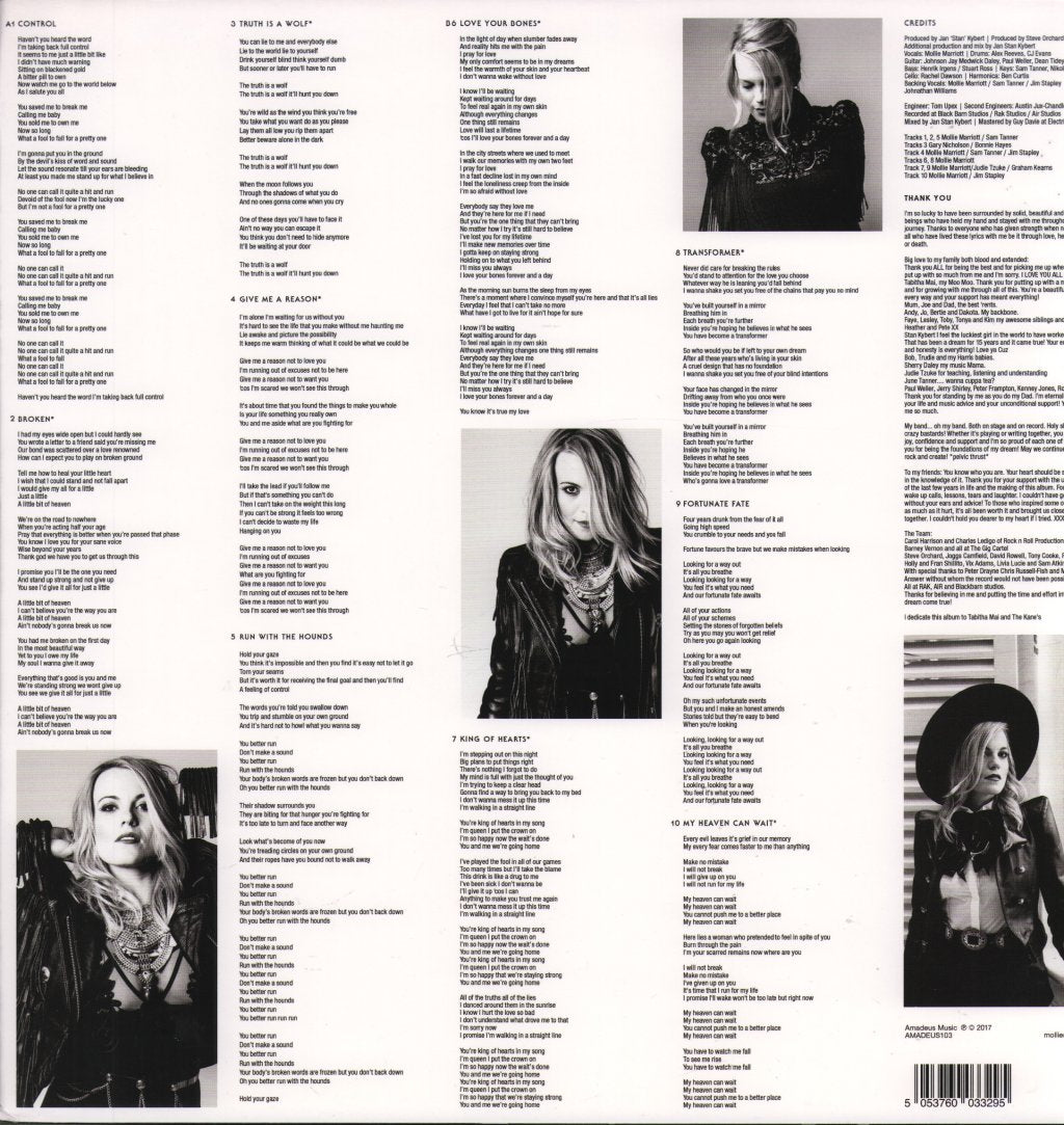 Mollie Marriott - Truth Is A Wolf - Lp