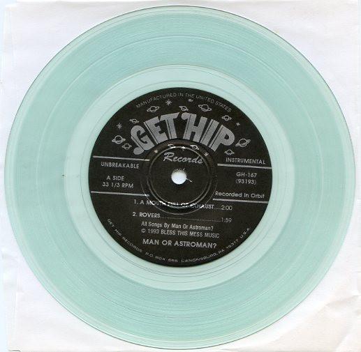 Man Or Astroman / Huevos Rancheros - Various Boss Sounds From Beyond The Far Reaches...And Then Some! - 7 Inch