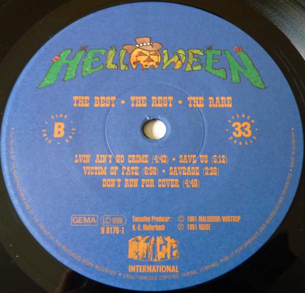 Helloween - Best The Rest The Rare - Lp