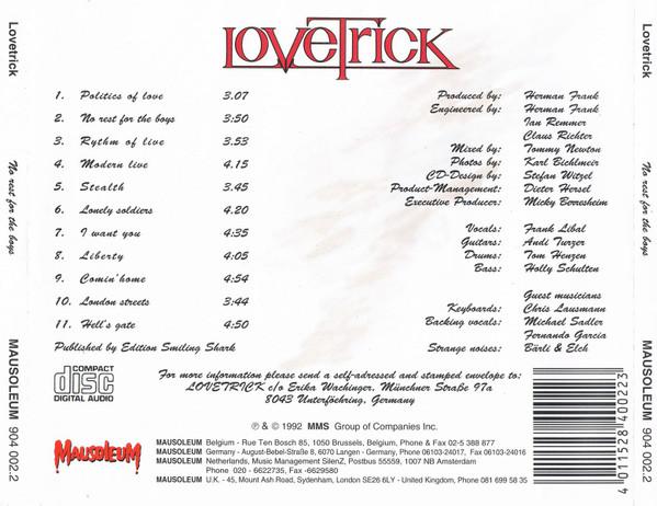 Lovetrick - No Rest For The Boys - Cd