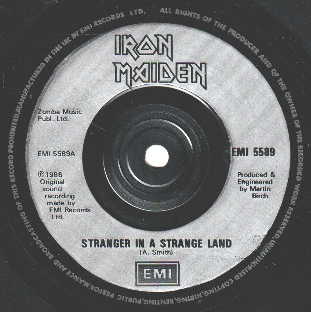 Iron Maiden - Stranger In A Strange Land - 7 Inch