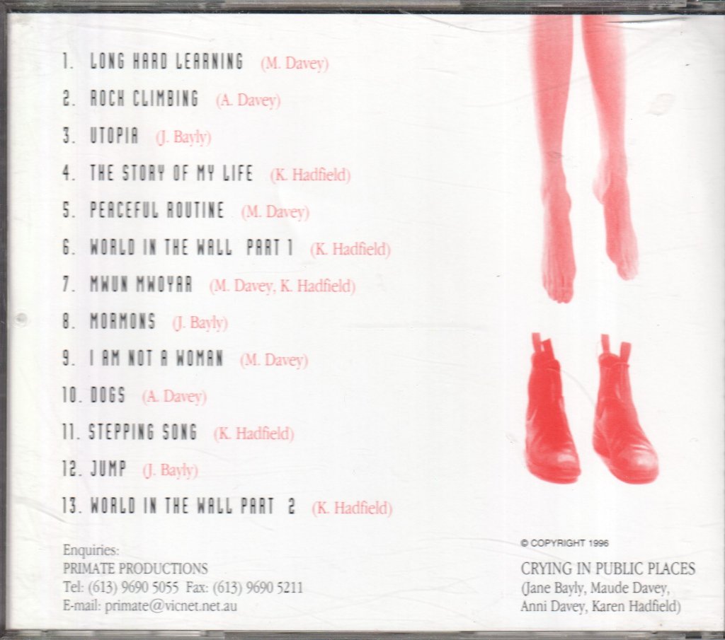 Crying In Public Places - Jump - Cd