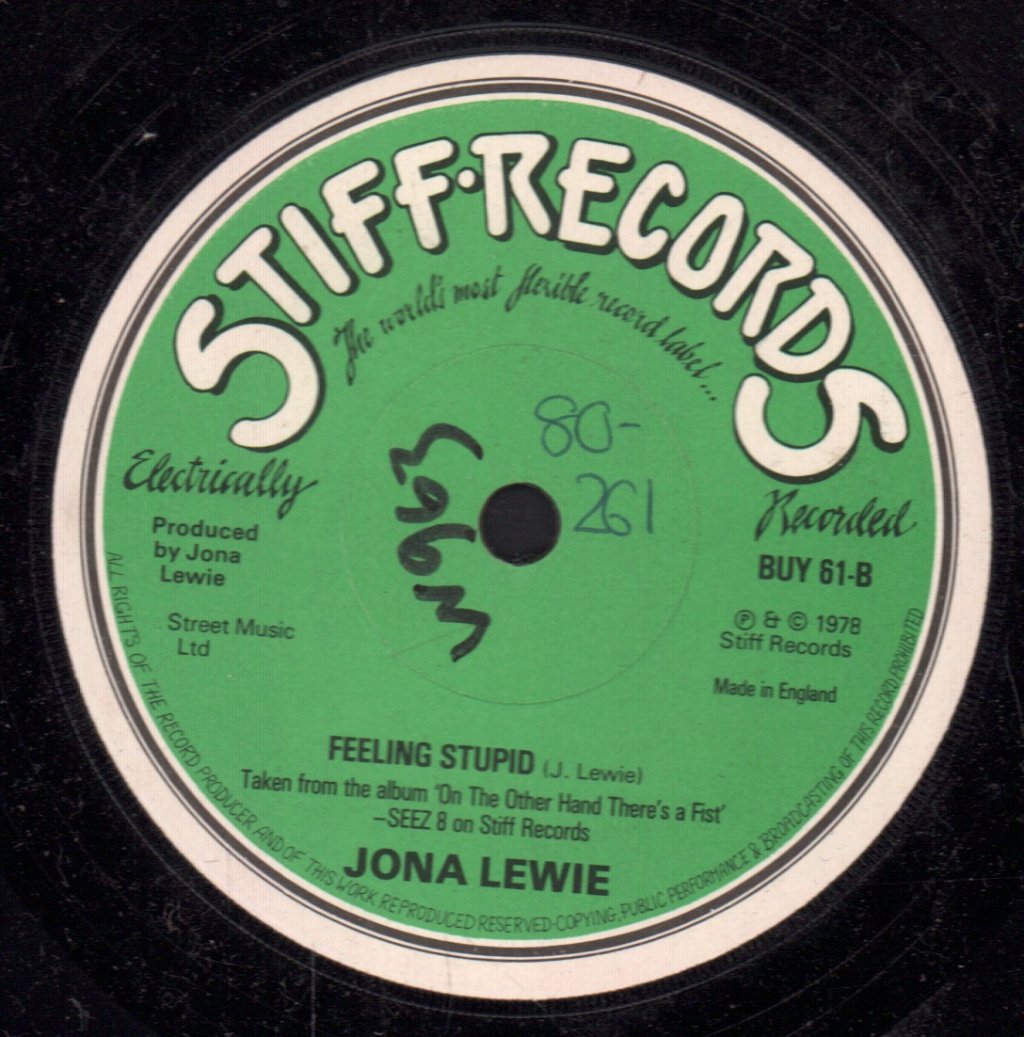 Jona Lewie - God Bless Whoever Made You - 7 Inch