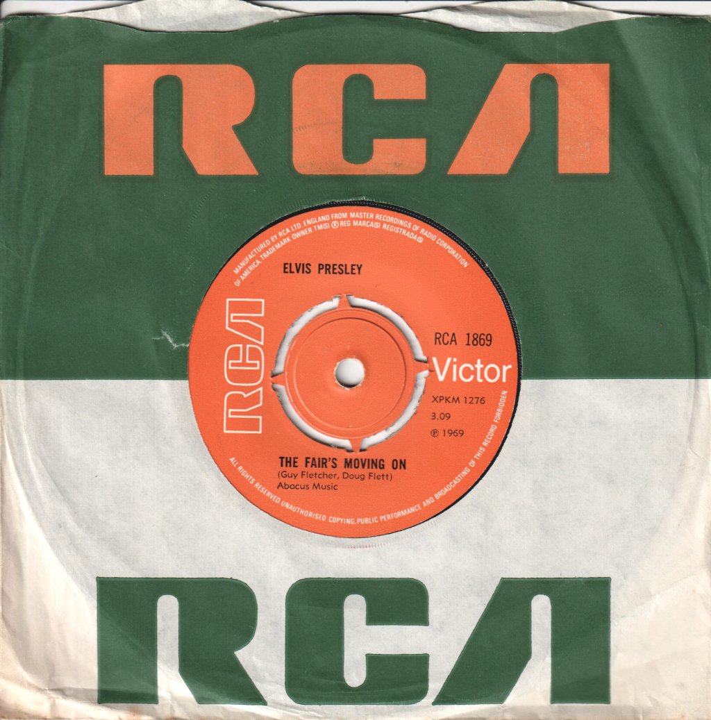 Elvis Presley - Clean Up Your Own Back Yard - 7 Inch