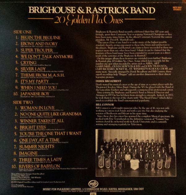 Brighouse And Rastrick Brass Band - 20 Golden No. Ones - Lp