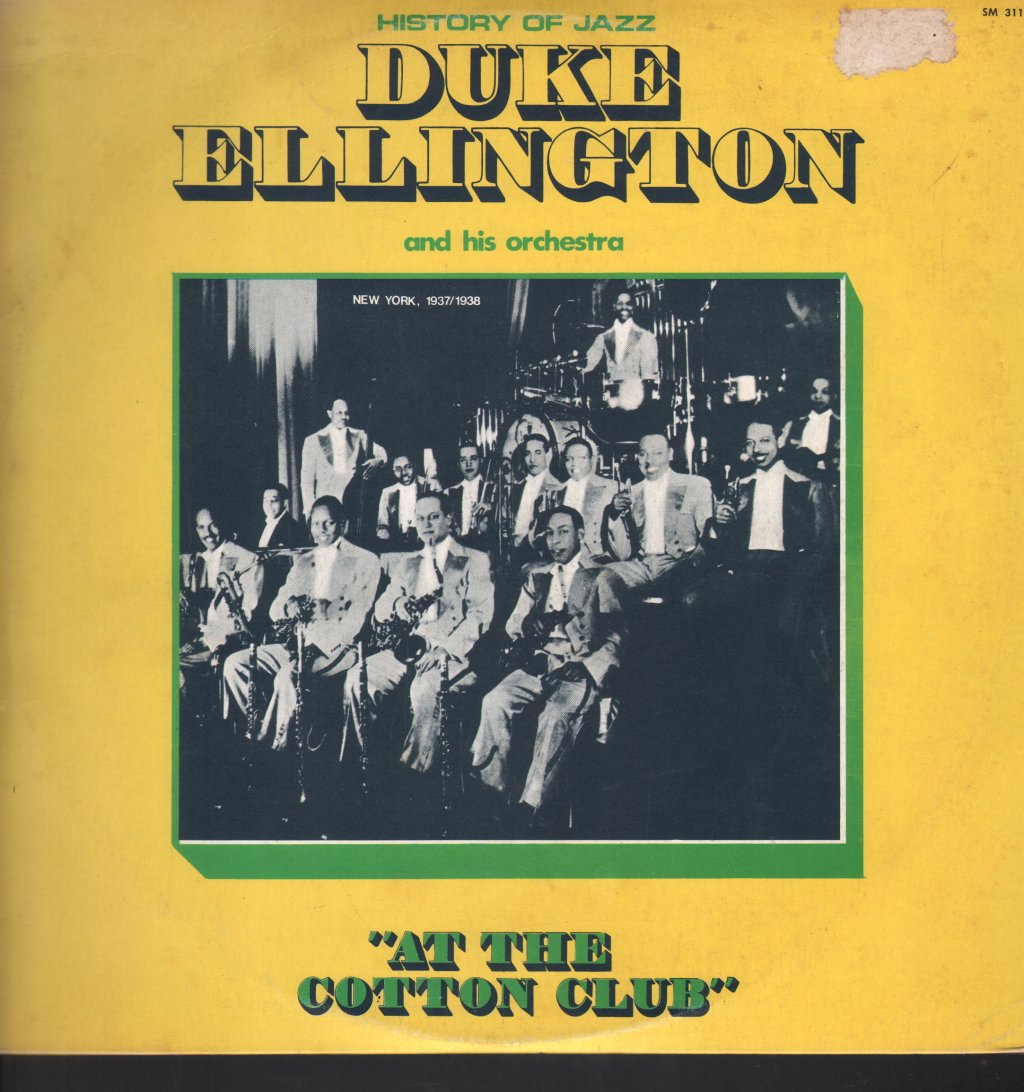 Duke Ellington And His Orchestra - At The Cotton Club - Lp