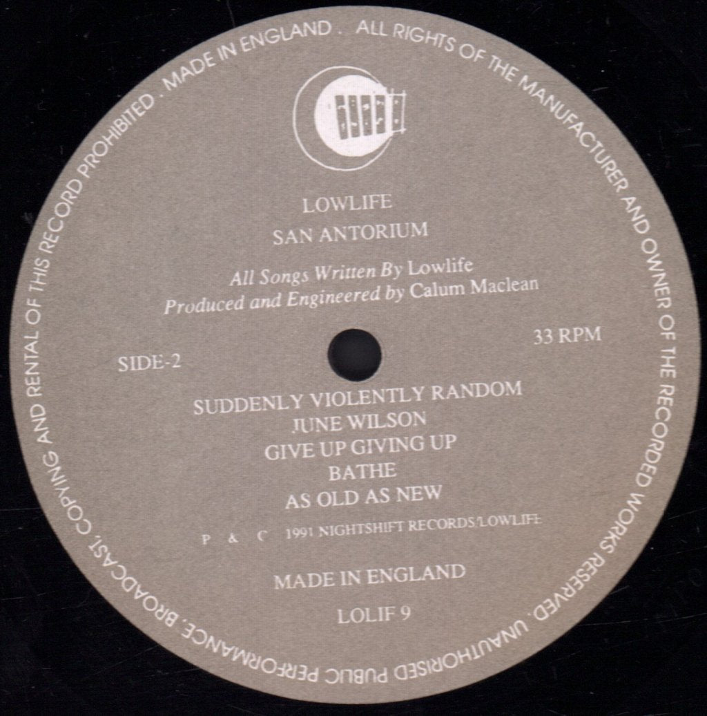 Lowlife - San Antorium - Lp