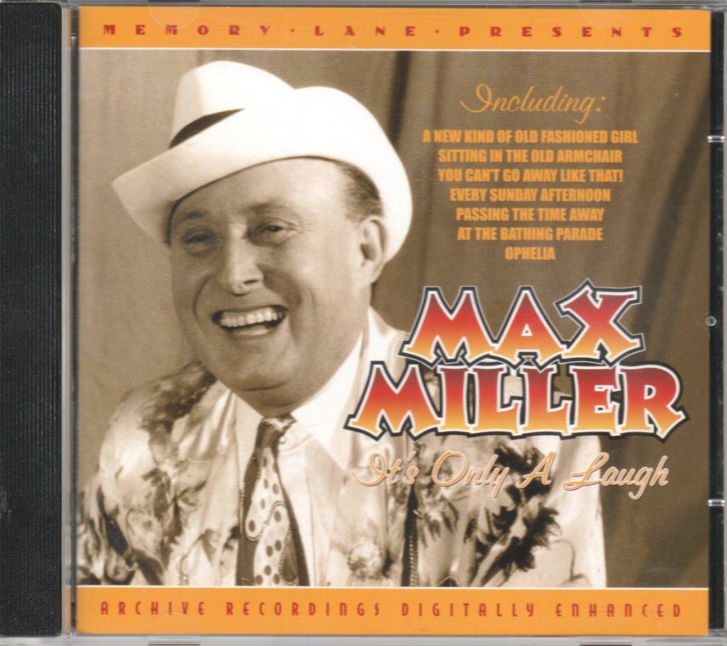 Max Miller - It's Only A Laugh - Cd