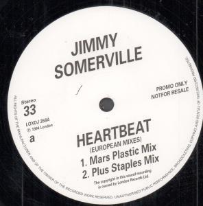 Jimmy Somerville - Heartbeat - 12 Inch