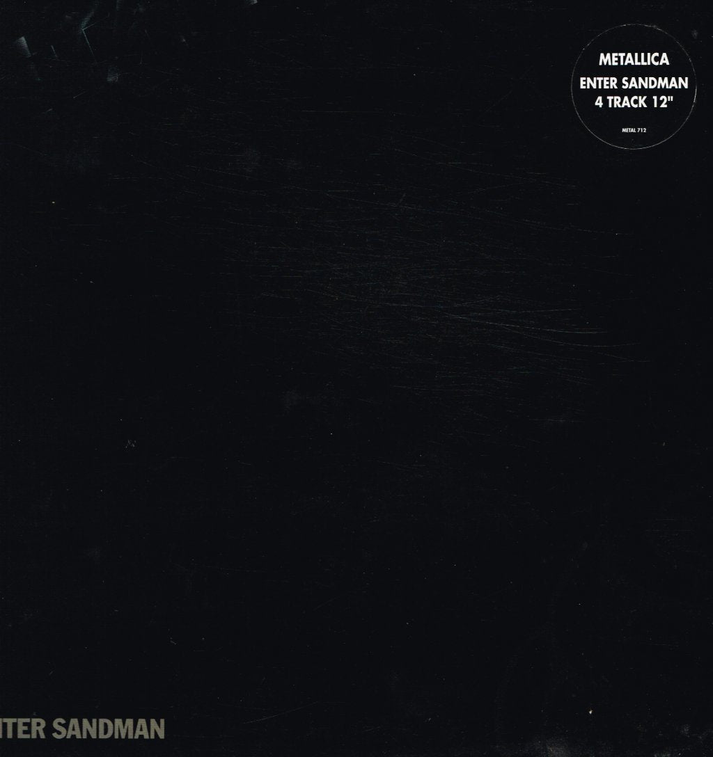 Metallica - Enter Sandman - 12 Inch