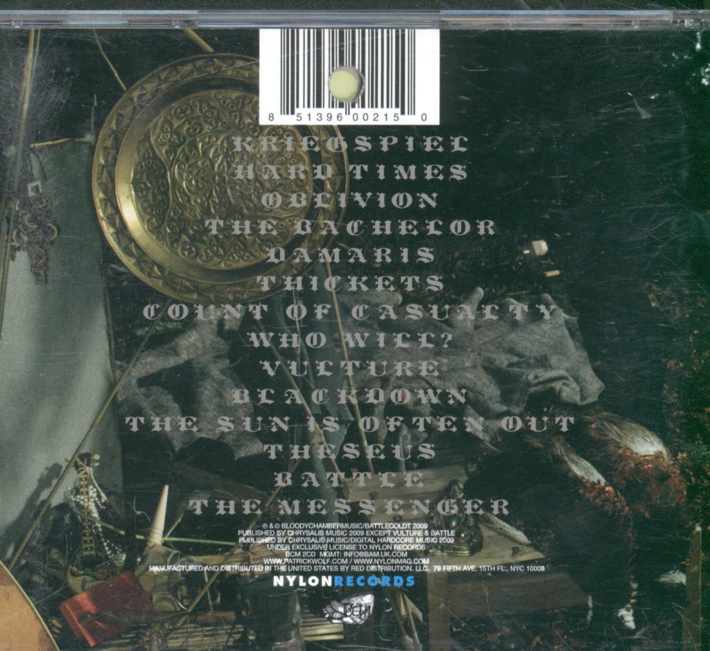 Patrick Wolf - Bachelor - Cd