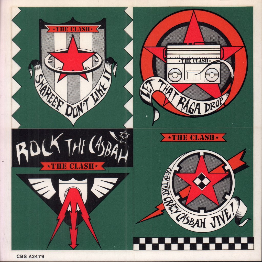 Clash - Rock The Casbah - 7 Inch
