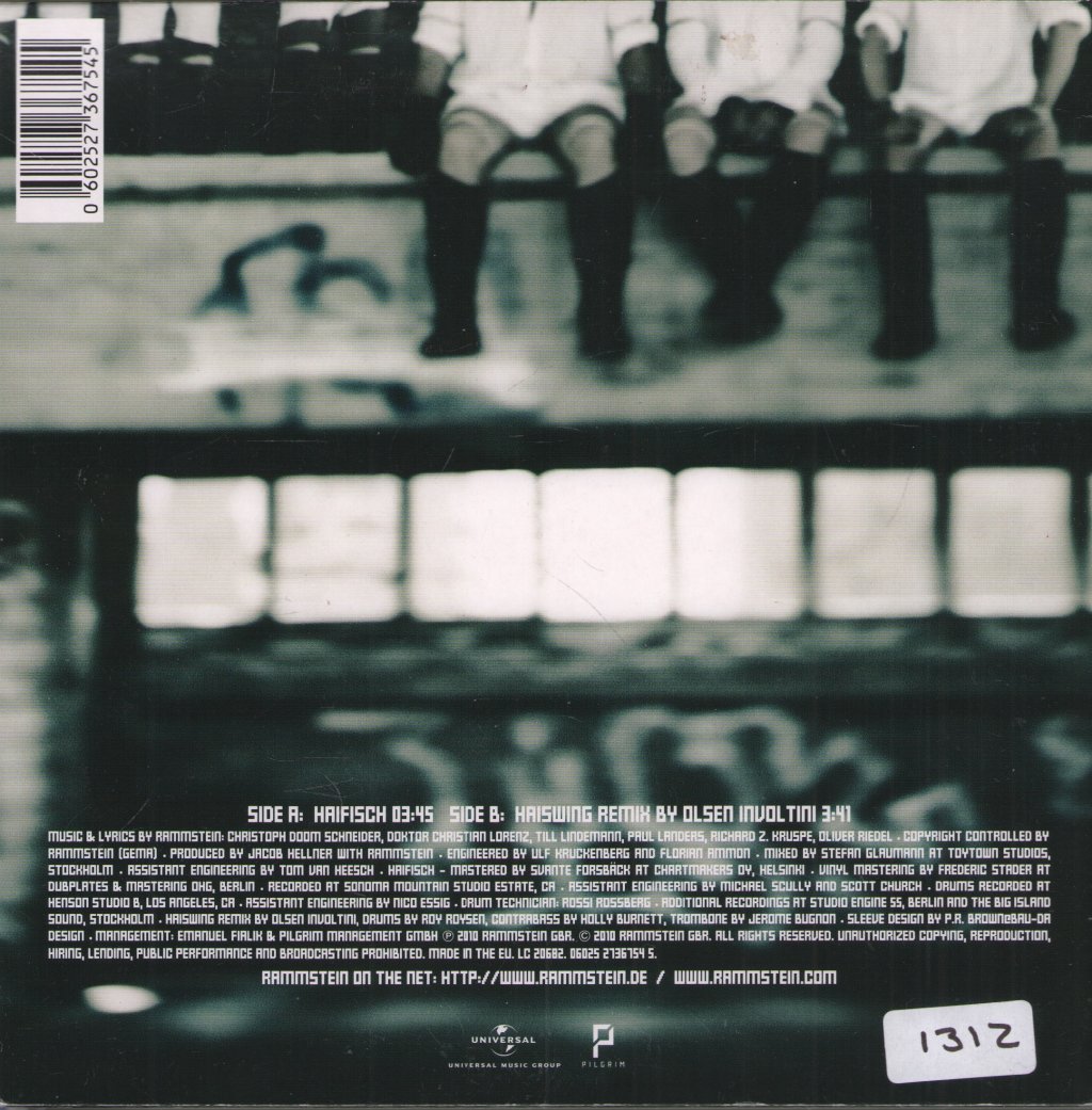 Rammstein - Haifisch - 7 Inch