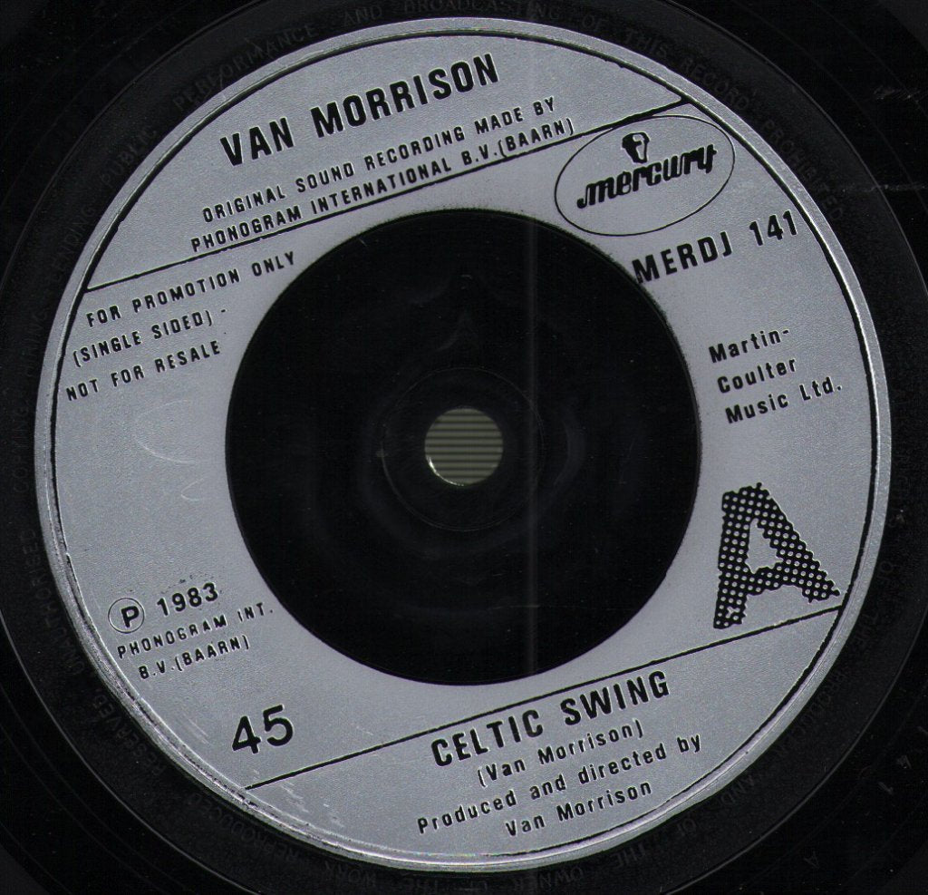 Van Morrison - Celtic Swing - 7 Inch