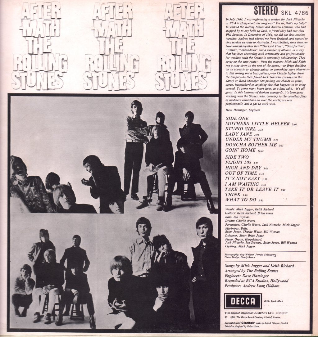 Rolling Stones - Aftermath - Lp