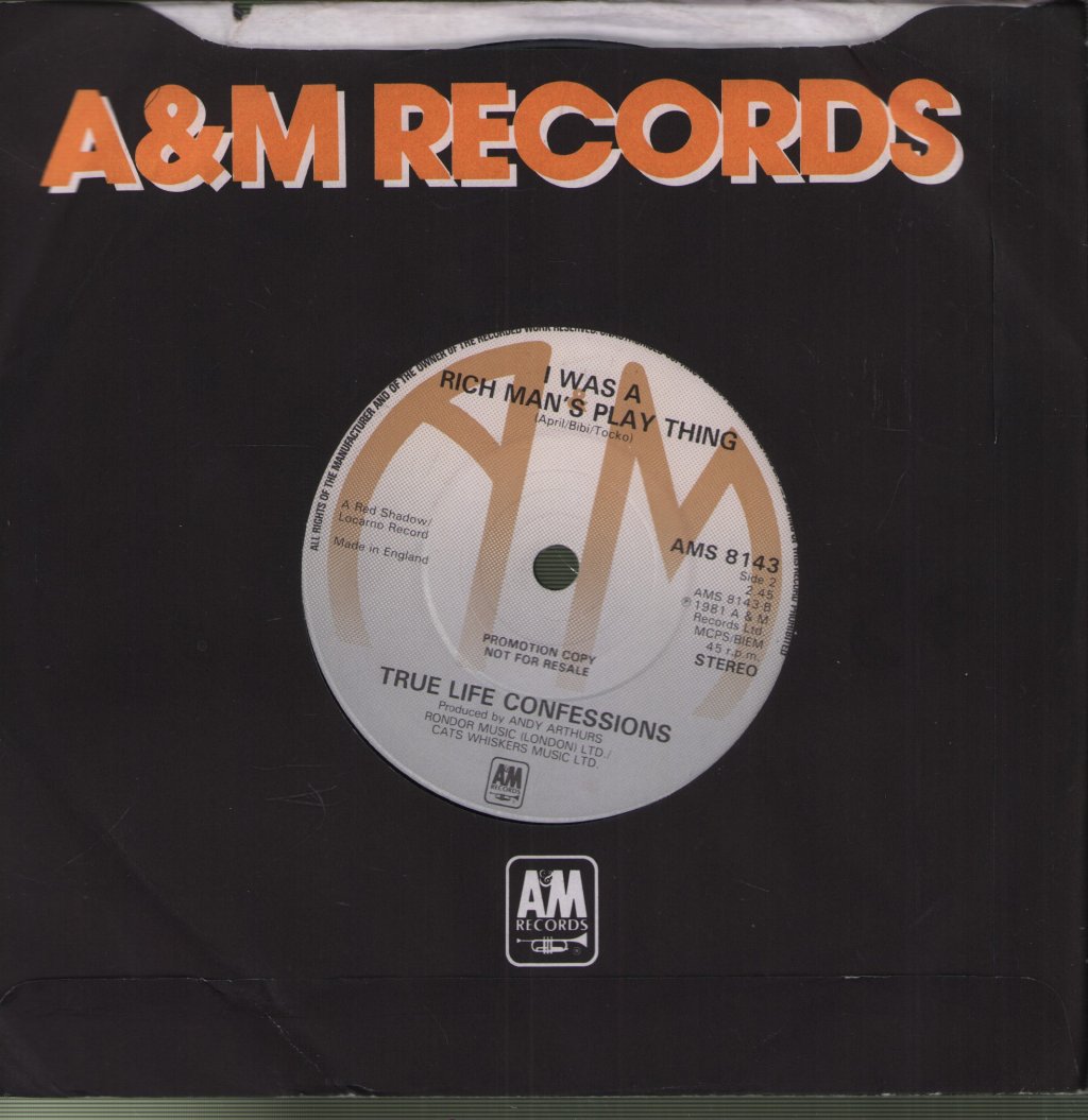 True Life Confessions - I'm Almost Supersonic - 7 Inch