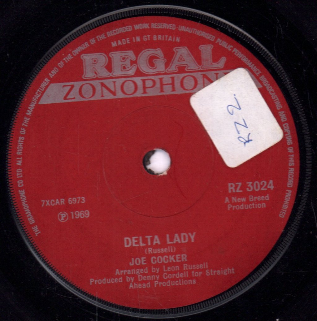 Joe Cocker - Delta Lady - 7 Inch