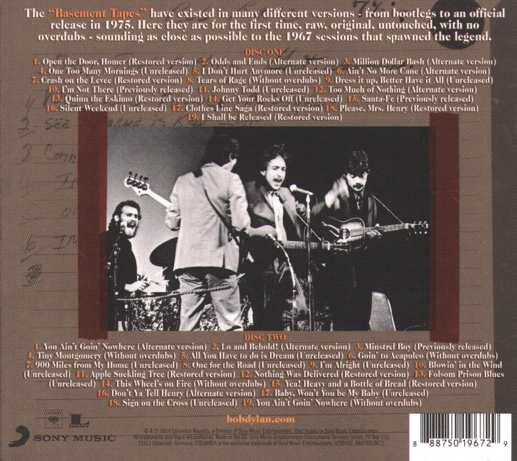 Bob Dylan and The Band - Basement Tapes Raw (The Bootleg Series Vol. 11) - Double Cd