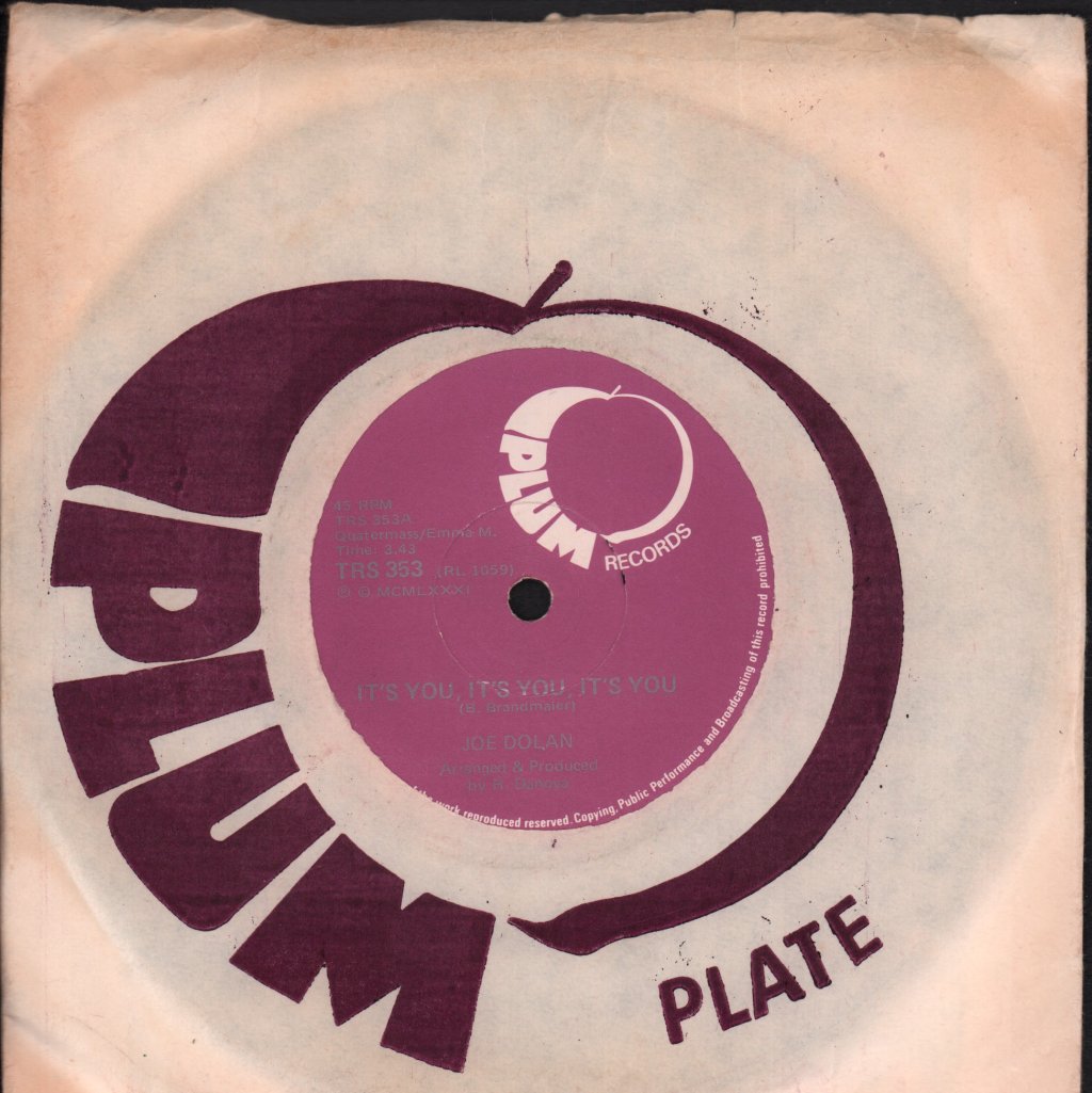 Joe Dolan - It's You It's You It's You - 7 Inch