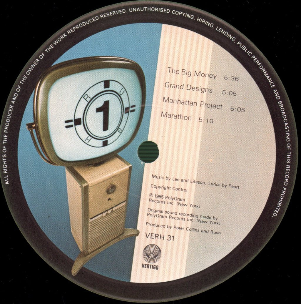Rush - Power Windows - Lp