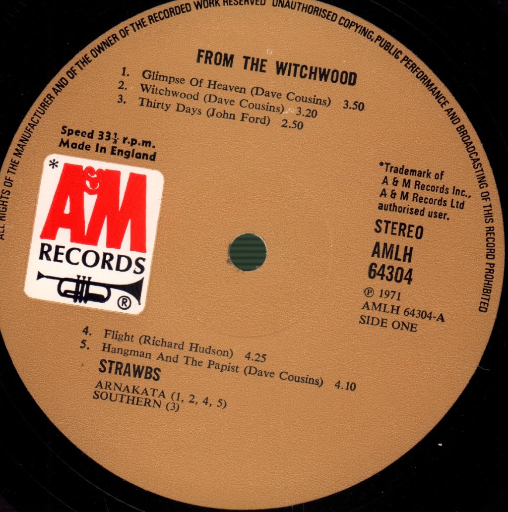 Strawbs - From The Witchwood - Lp