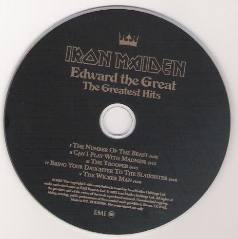Iron Maiden - Edward The Great A Regal Sampler - Cd