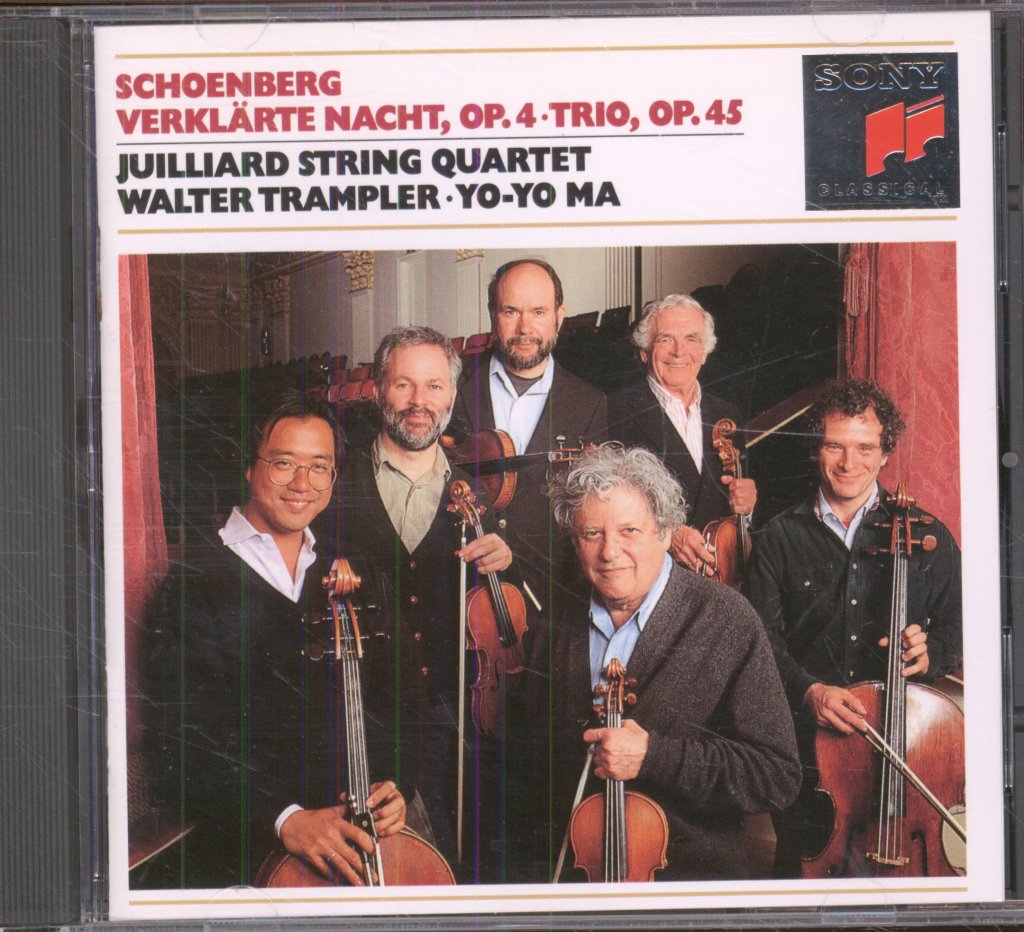 Juilliard String Quartet, Walter Trampler, Yo-Yo Ma - Arnold Schoenberg - Verklärte Nacht, Op. 4 / Trio, Op. 45 - Cd