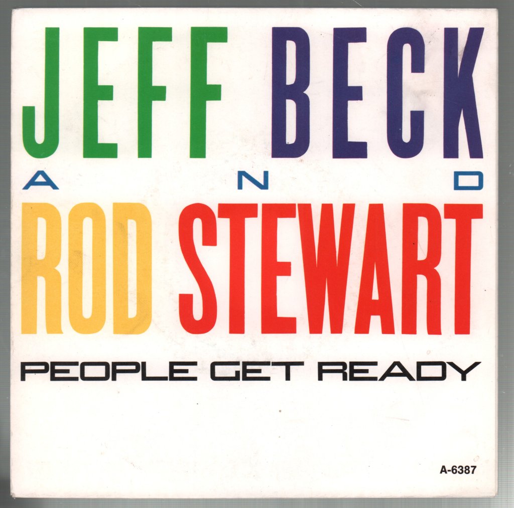 Jeff Beck And Rod Stewart - People Get Ready - 7 Inch