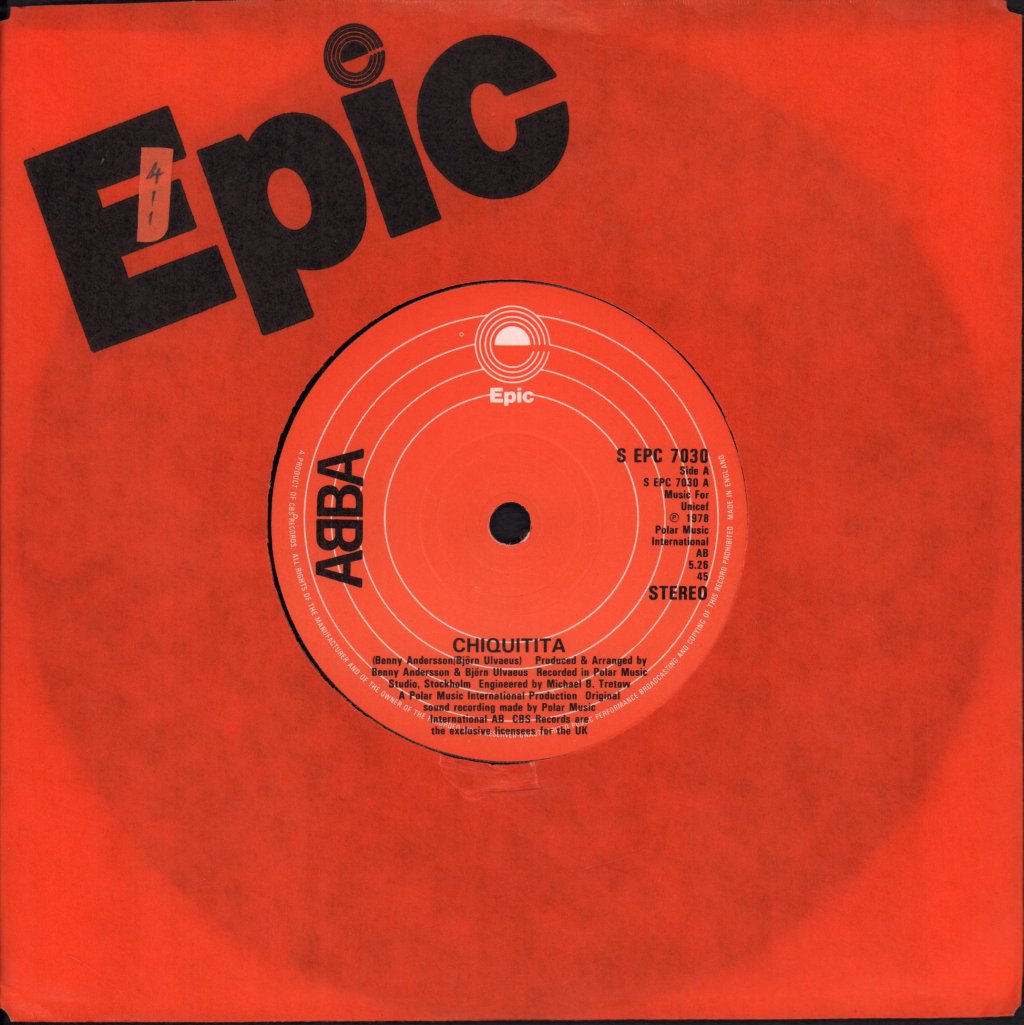 ABBA - Chiquitita - 7 Inch