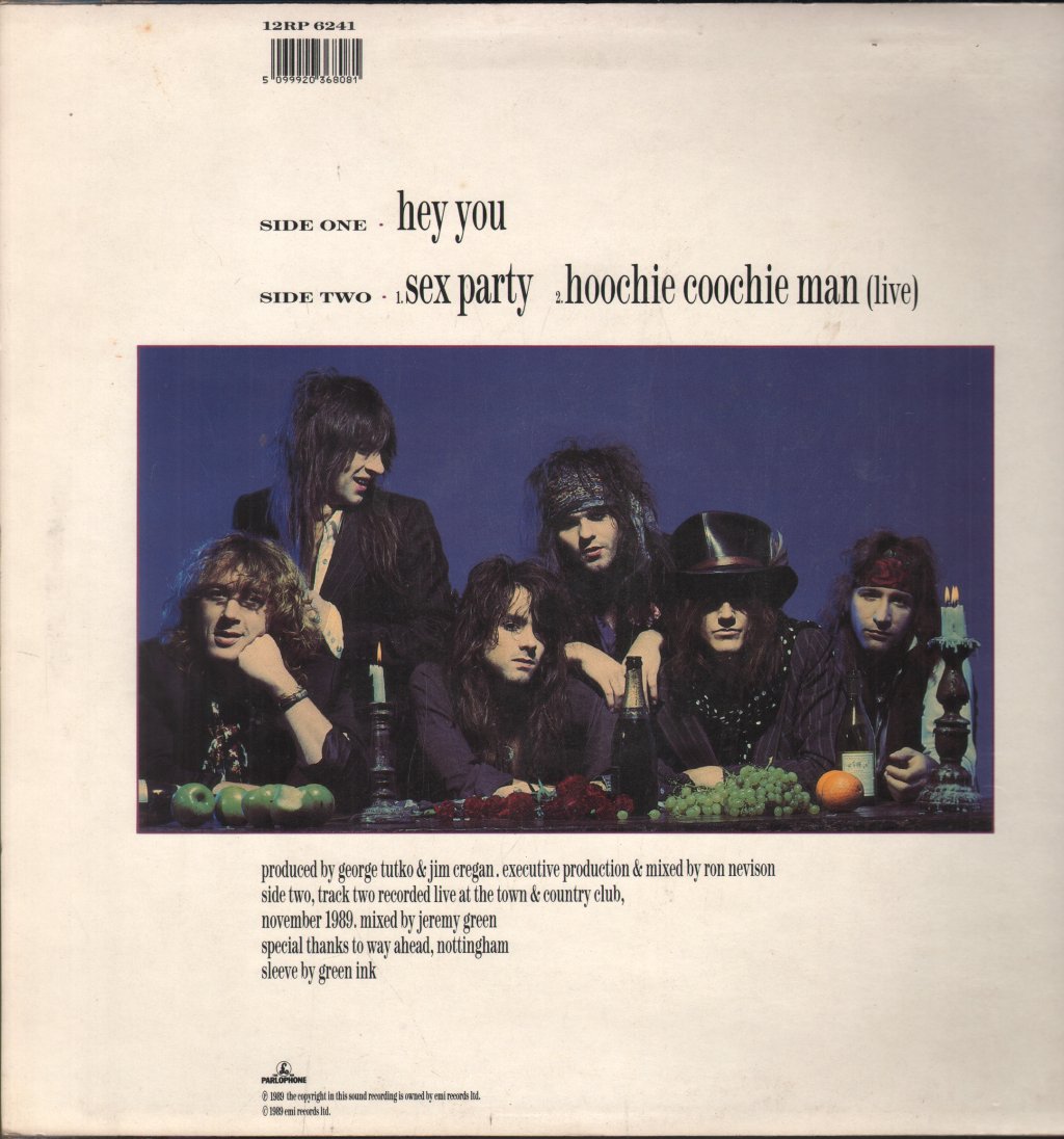 Quireboys - Hey You - 12 Inch