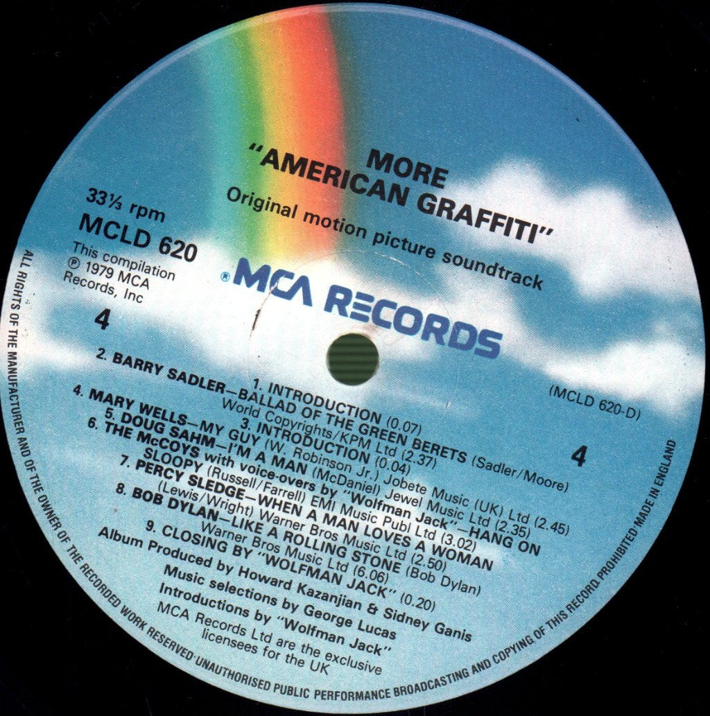 Various Artists - More American Graffiti (Original Motion Picture Soundtrack) - Double Lp