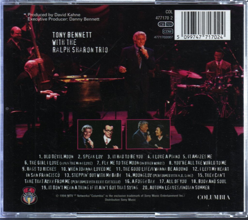 Tony Bennett - Mtv Unplugged - Cd