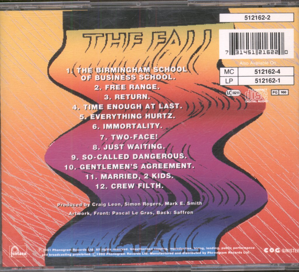 Fall - Code : Selfish - Cd