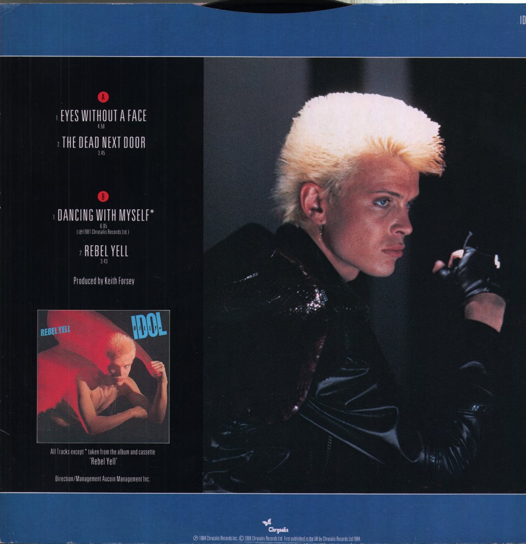 Billy Idol - Eyes Without A Face - 12 Inch