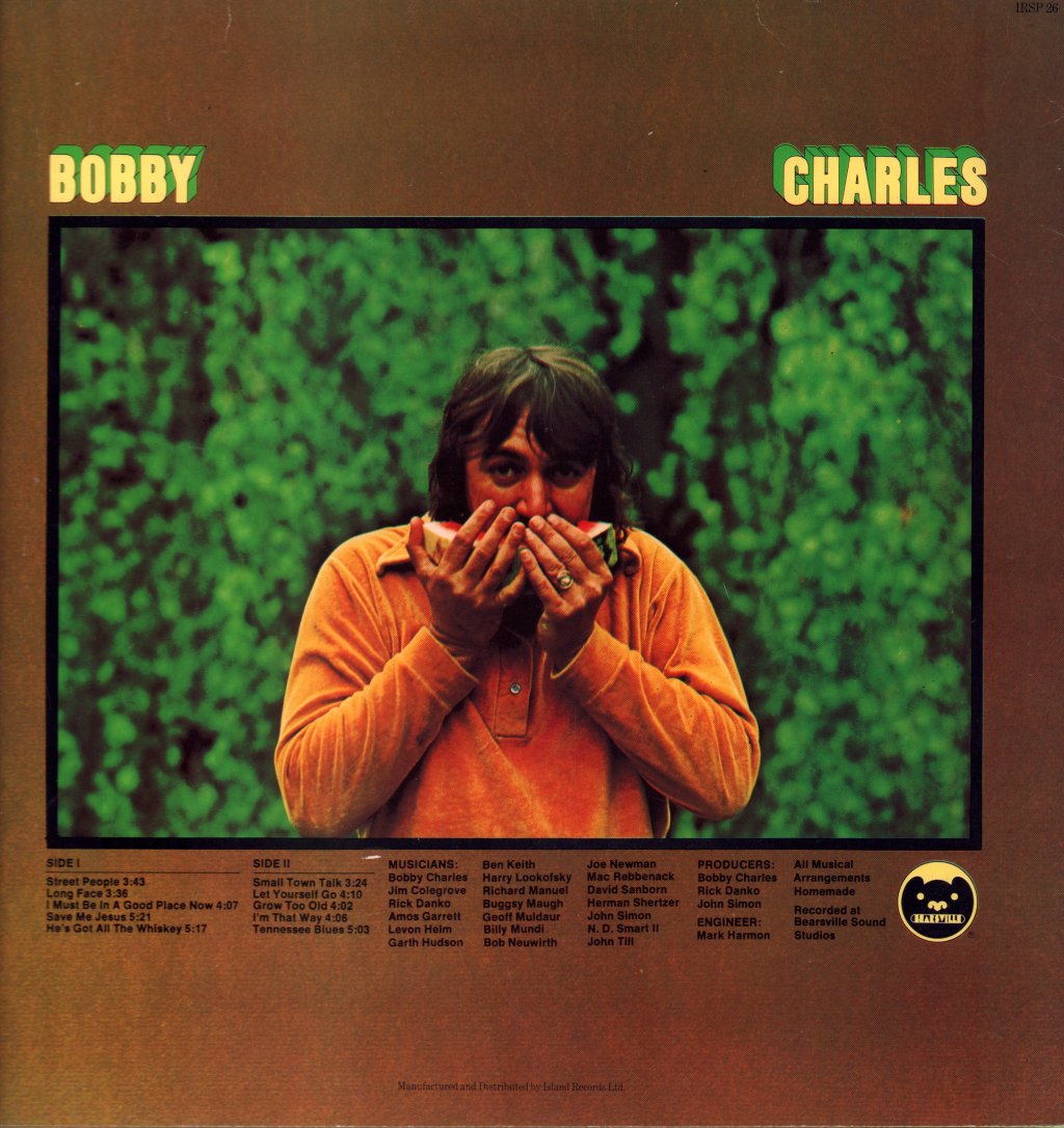 Bobby Charles - Bobby Charles - Lp