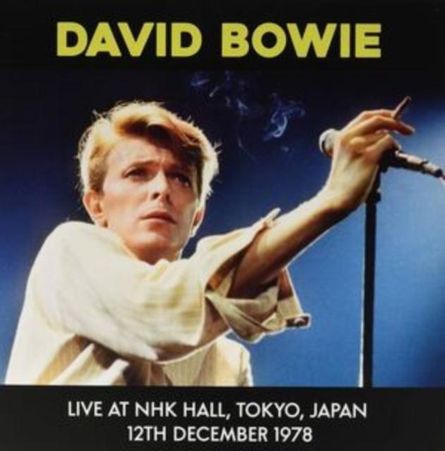 David Bowie - Live At Nhk Hall. Tokyo. Japan 12th December 1978 (Pink Vinyl) - Lp