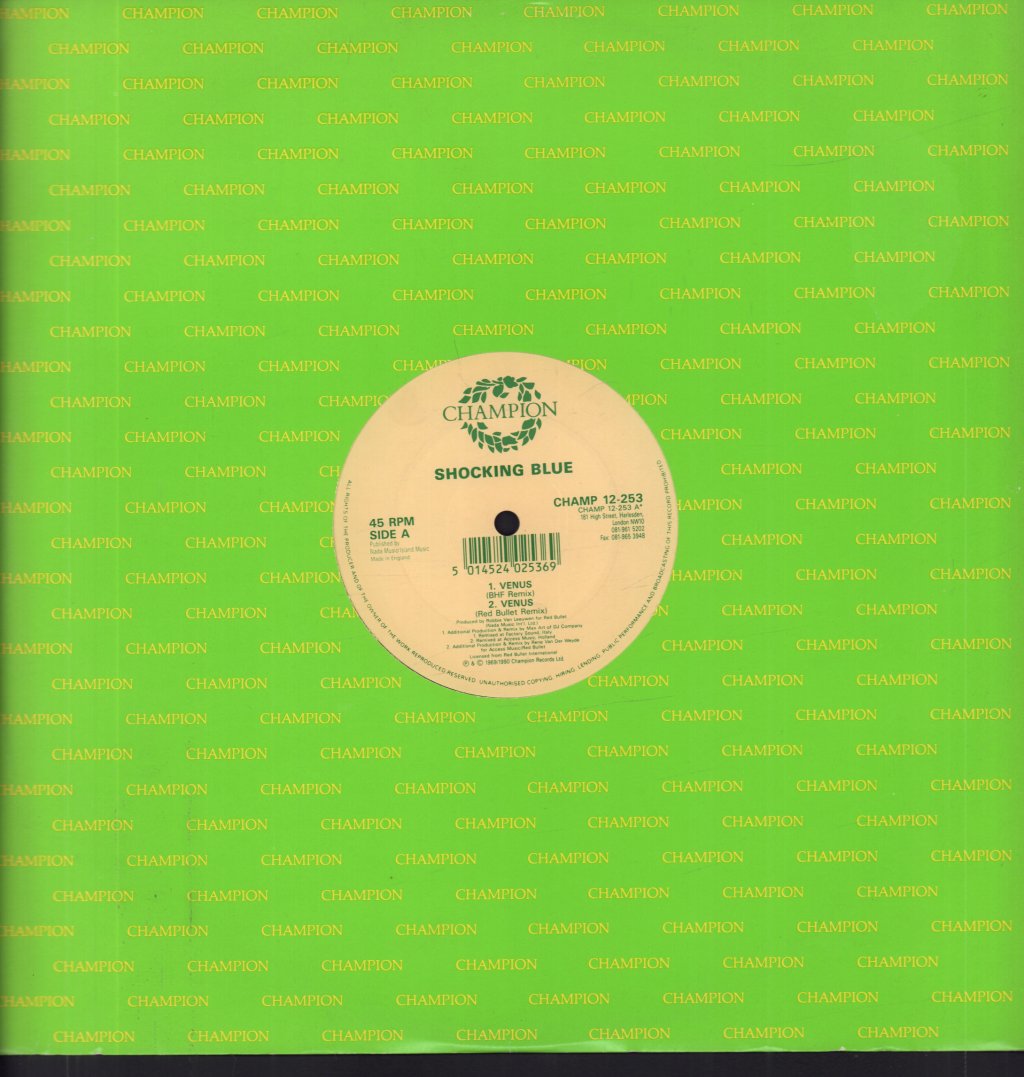 Shocking Blue - Venus - 12 Inch